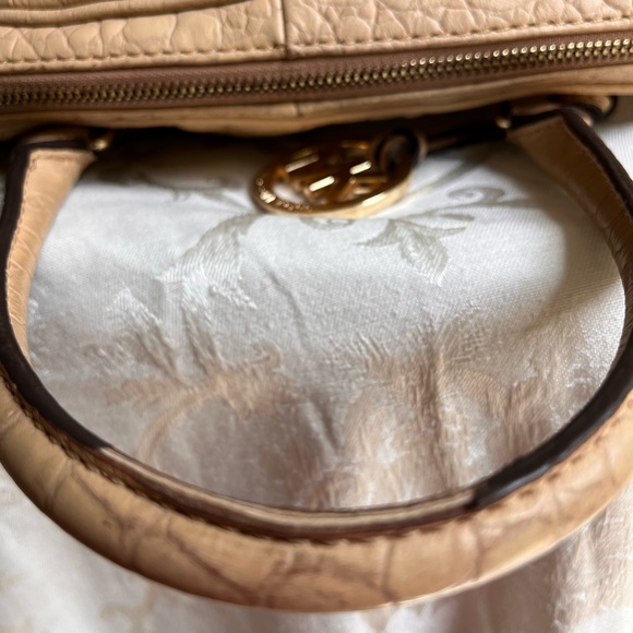 Michael Kors Crocodile Embossed Satchel Handbag. Michael Kors - Picture 6 of 12